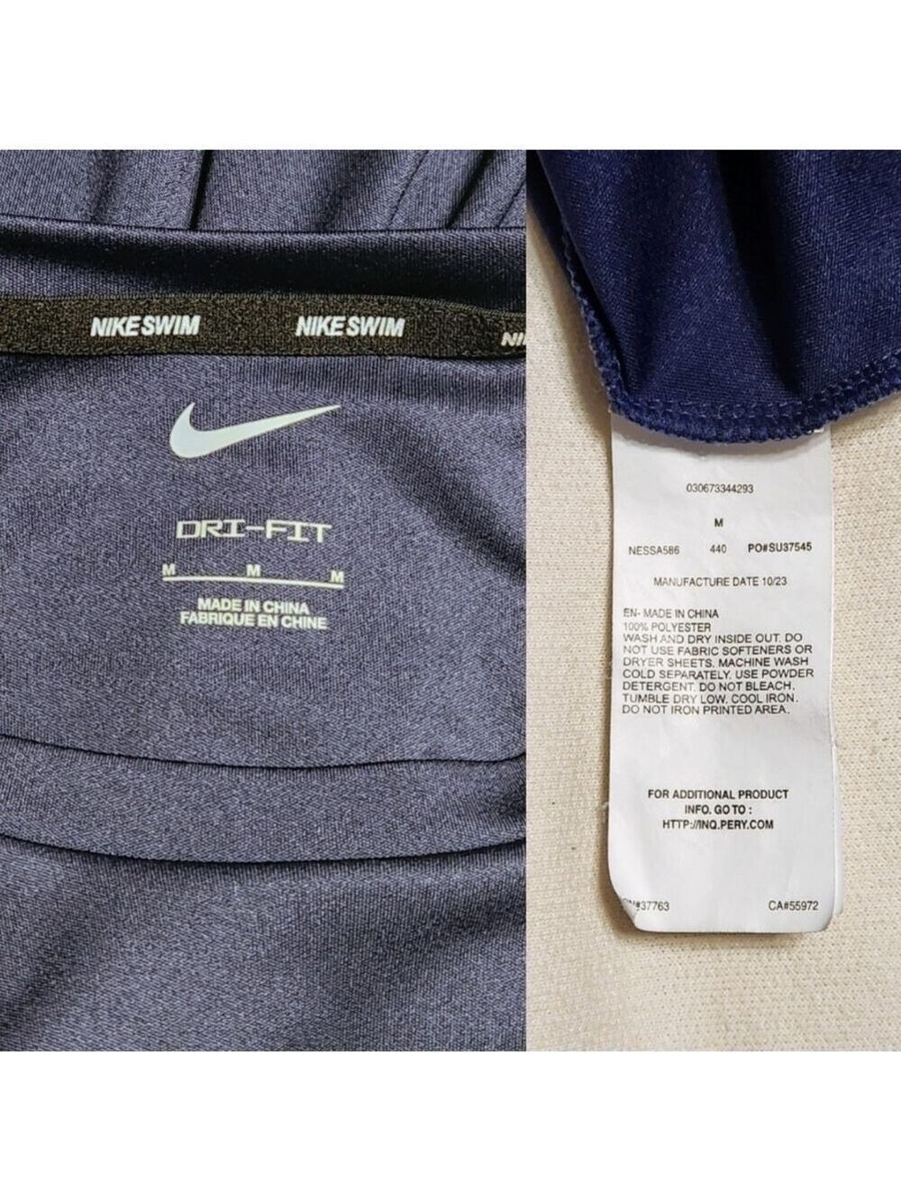 Nike Dri Fit Athletic Bundle Navy Yellow Black Medium - Picture 5 of 11